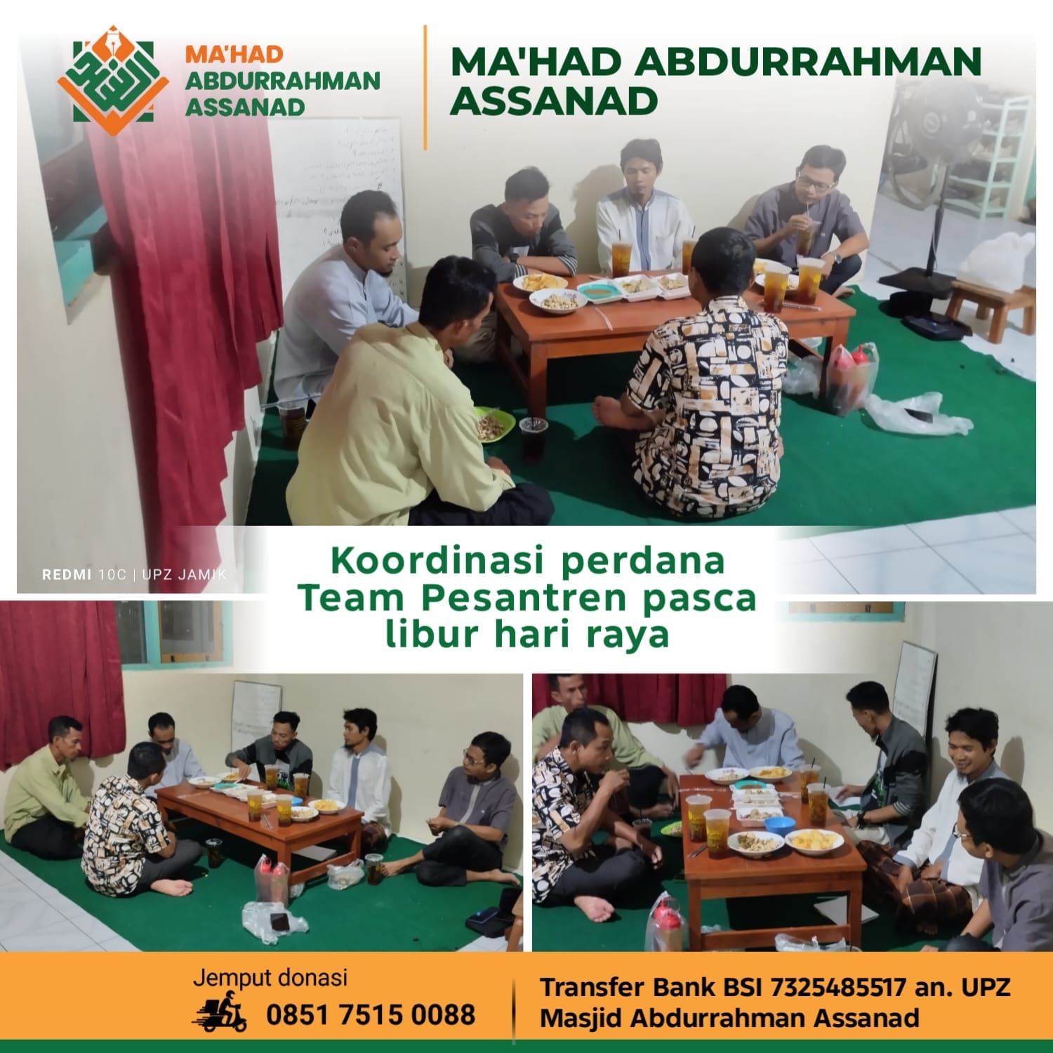 2604 Koordinasi Perdana Tim Pesantren Pasca Libur Hari Raya Full