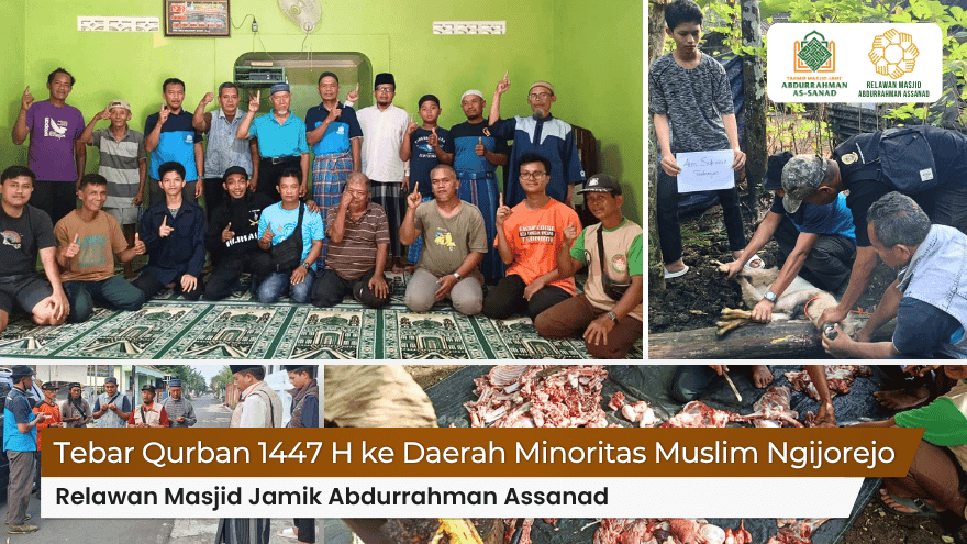 Idul Adha 1447 H Tebar Kurban Relawan Masjid