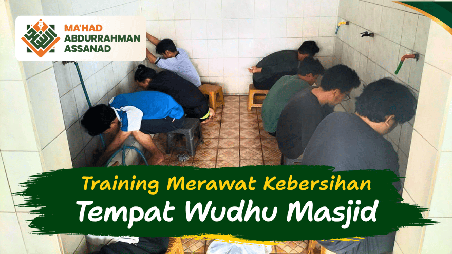 Training Merawat Kebersihan Masjid