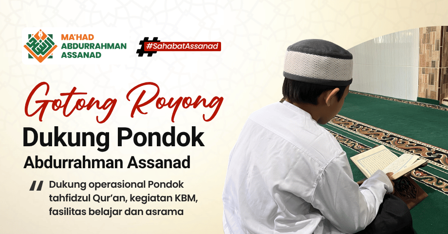 Gotong Royong Dukung Pondok
