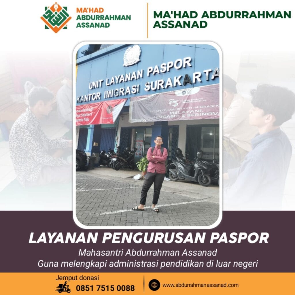 Pengurusan Paspor Mahasantri
