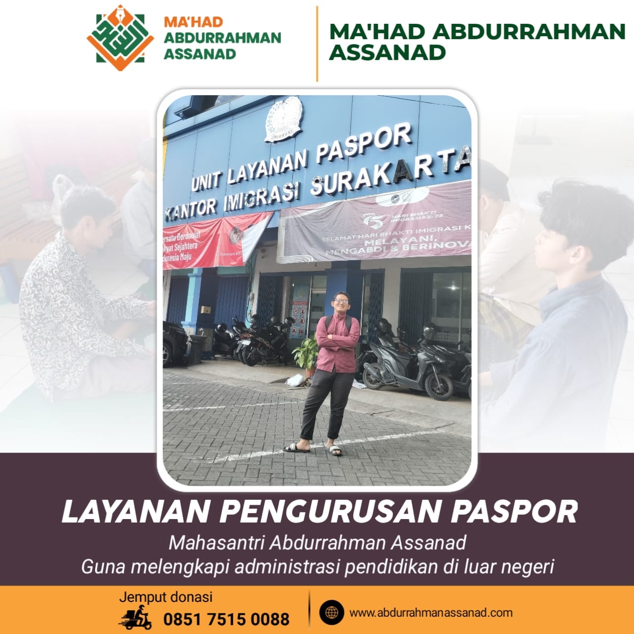 Pengurusan Paspor Mahasantri