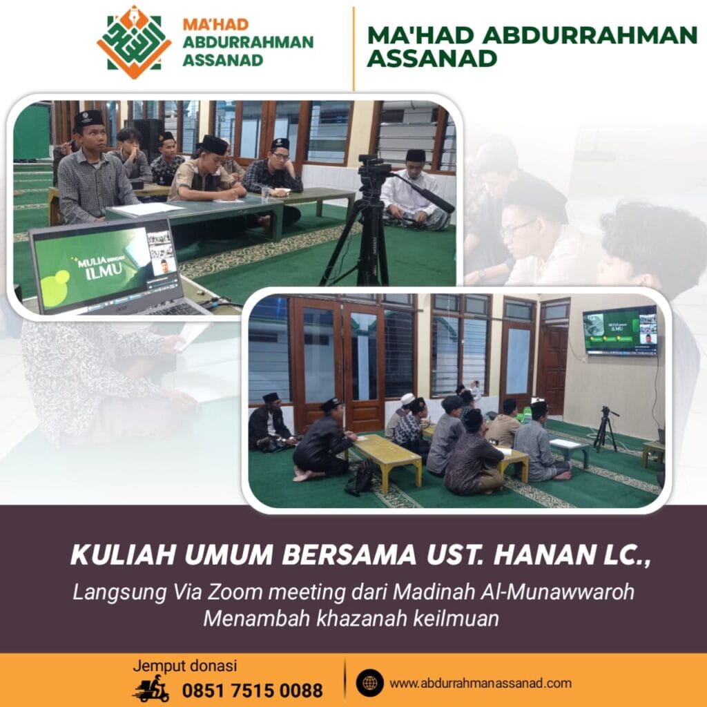 Kabar 251115 Webinar Ust Hanan Madinah