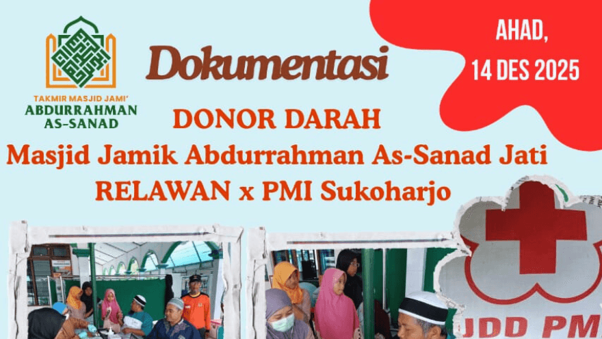Donor Darah Relawan Masjid Feat