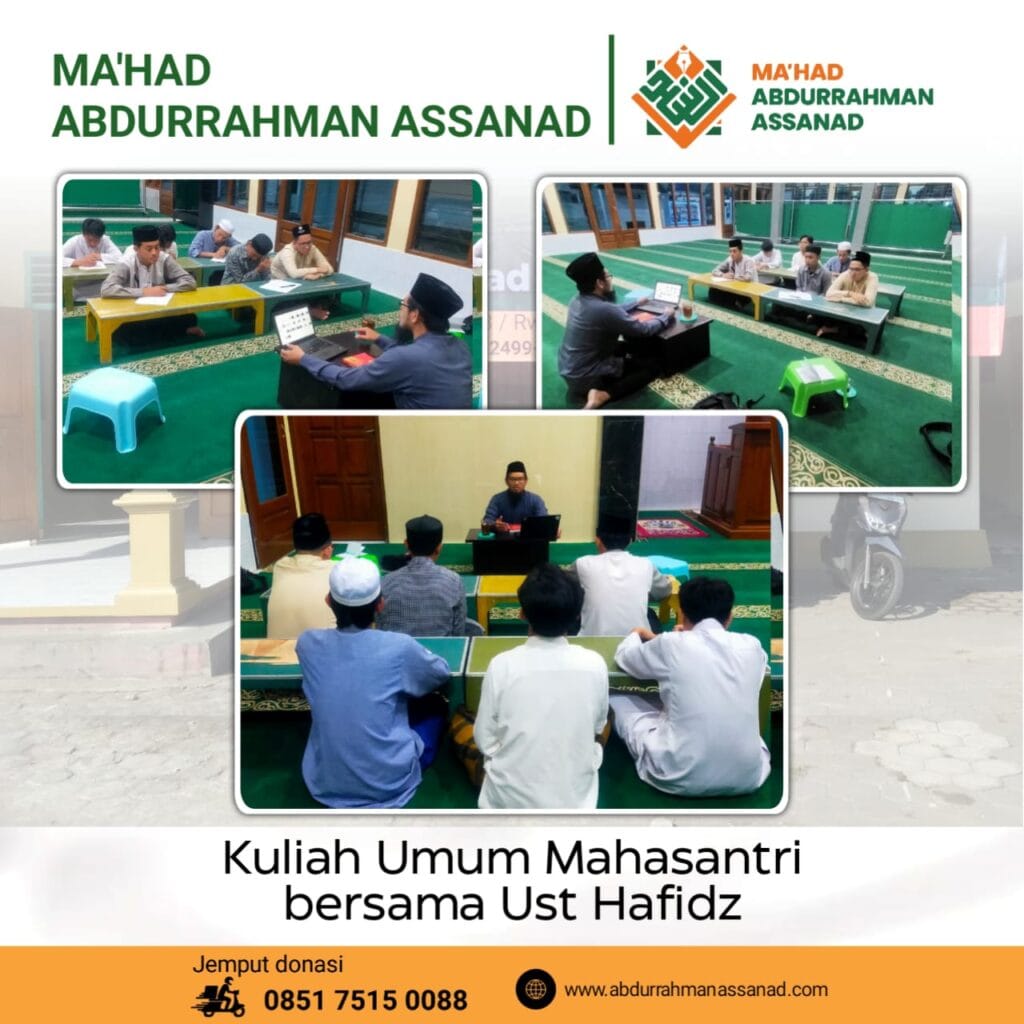 Kuliah Umum Mahasantri Bersama Ust Hafidz