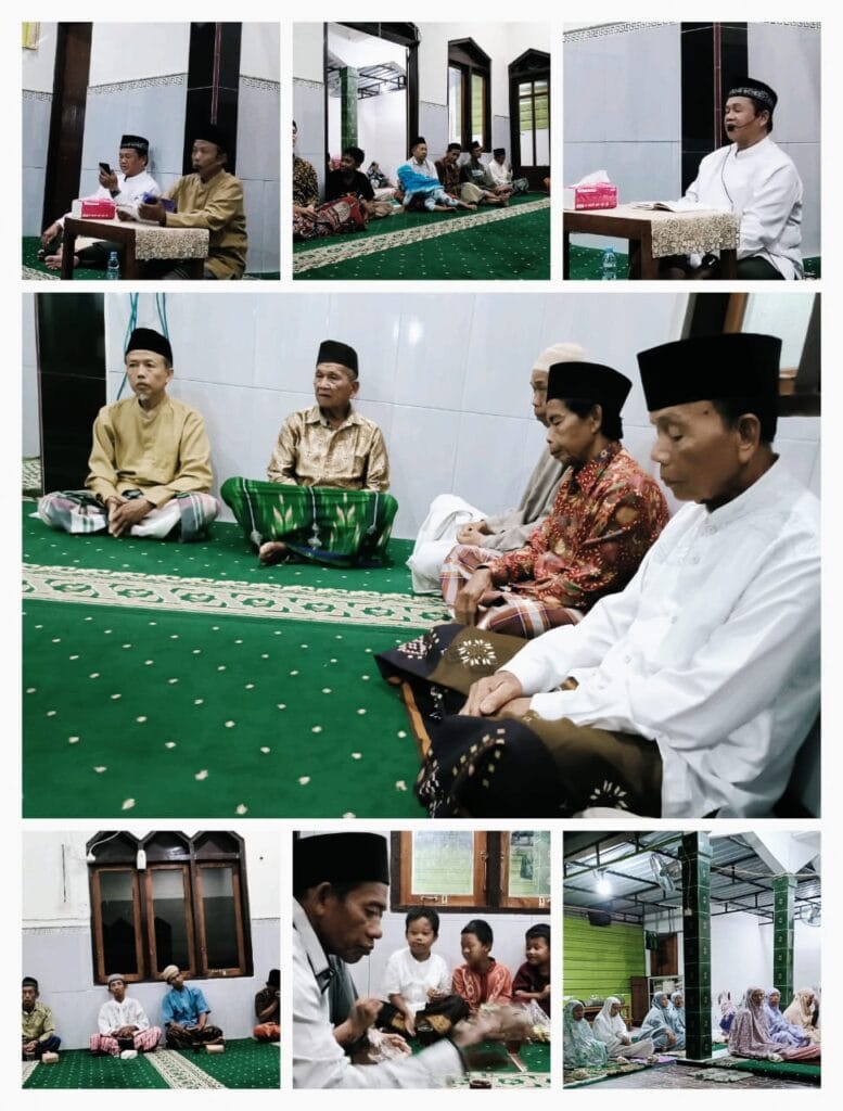 Kajian Sabtu Malam Mushola Al Hikmah Tasitu