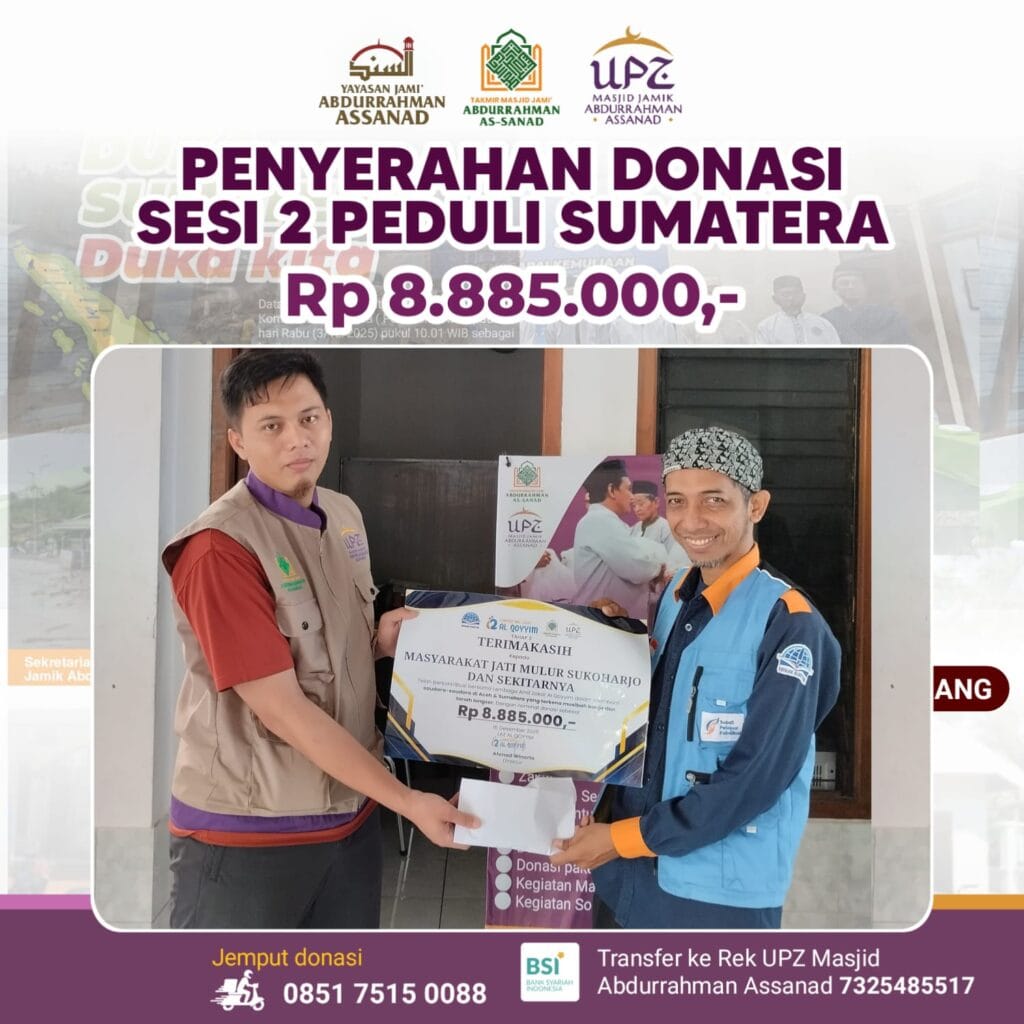 Kabar 260113 Penyerahan Donasi Sumatra