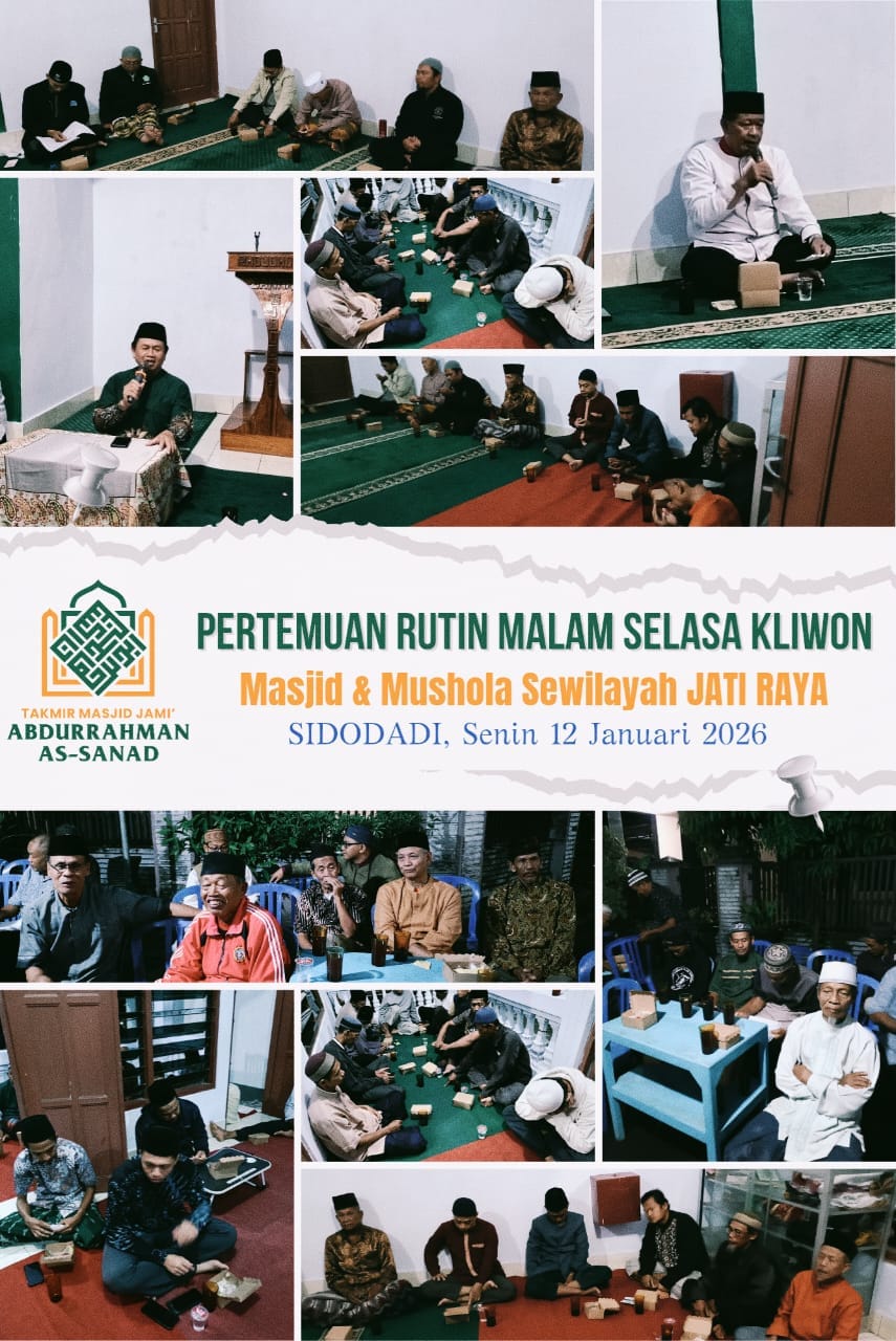 Kabar 260113 Raoudhotul Jannah Sidodadi Pertemuan Masjid Mushola Sejati