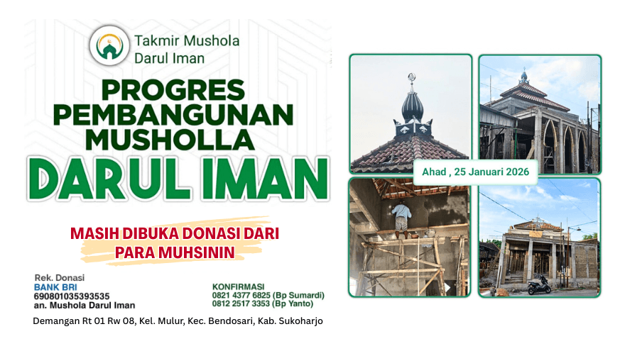 Pembangunan Mushola Darul Iman