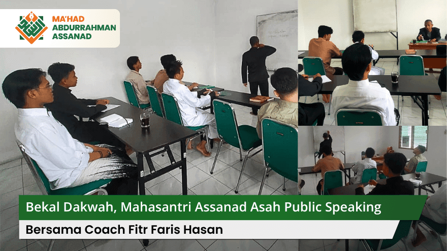 Mahasantri Mahad Assanad Asah Public Speaking