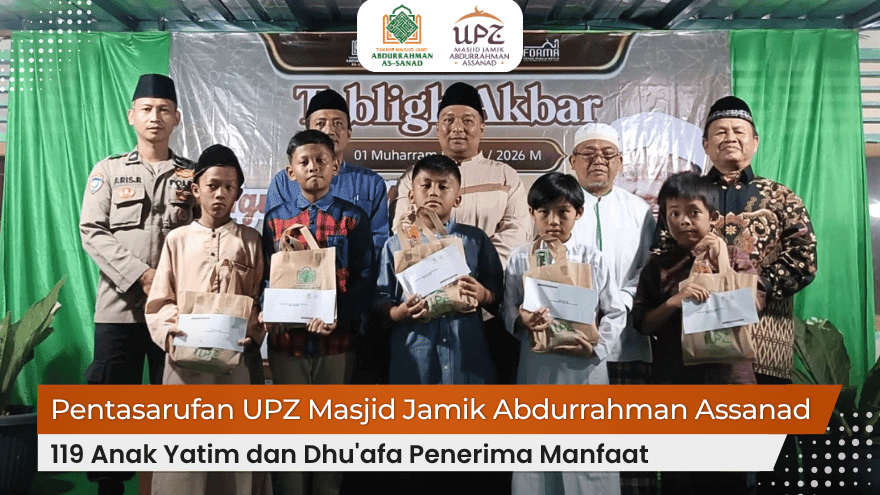 Pentasarufan Upz 119 Anak Yatim Dhuafa Sukoharjo Jati