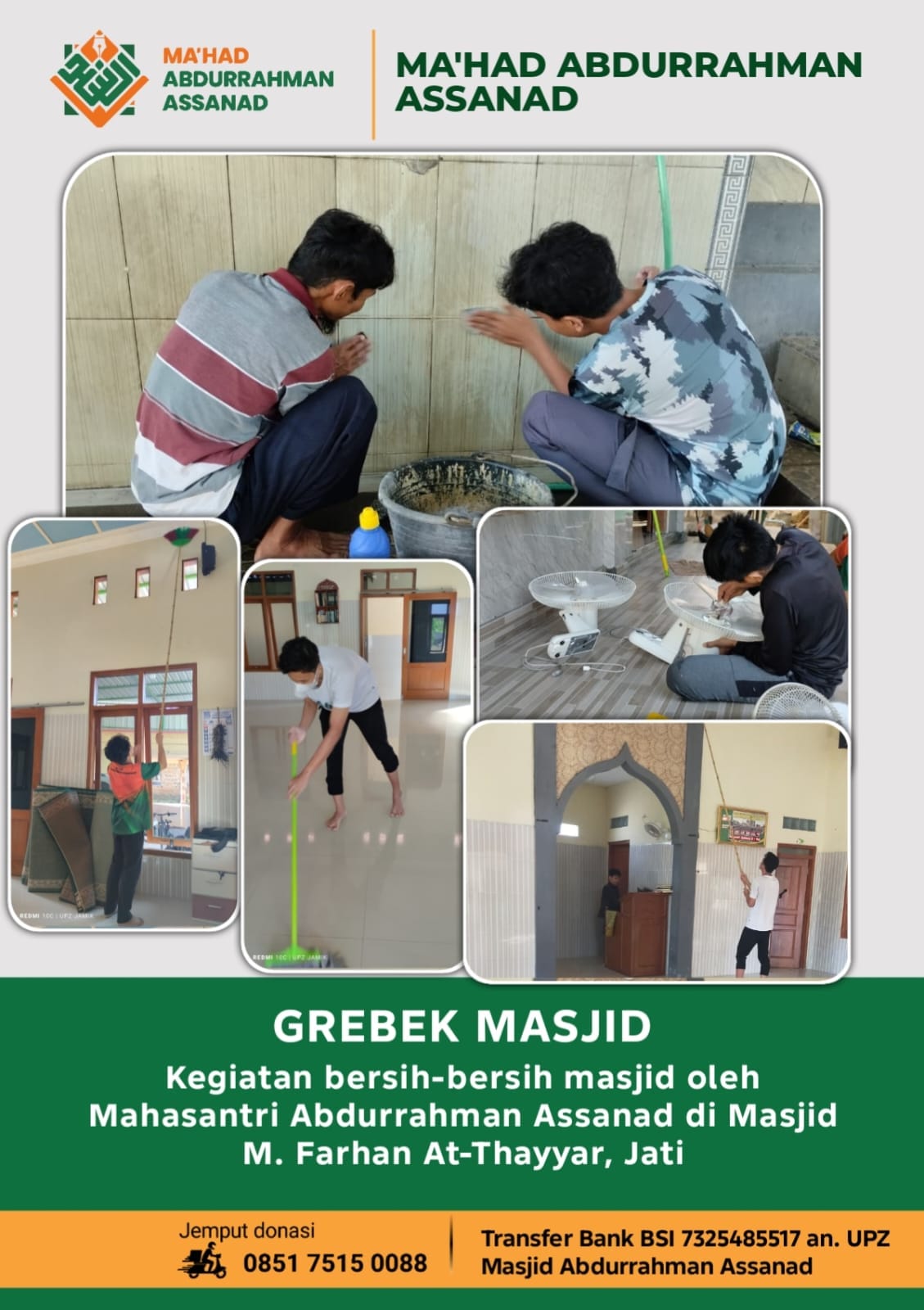 Mahasantri Grebeg Masjid Farhan Jati Poster