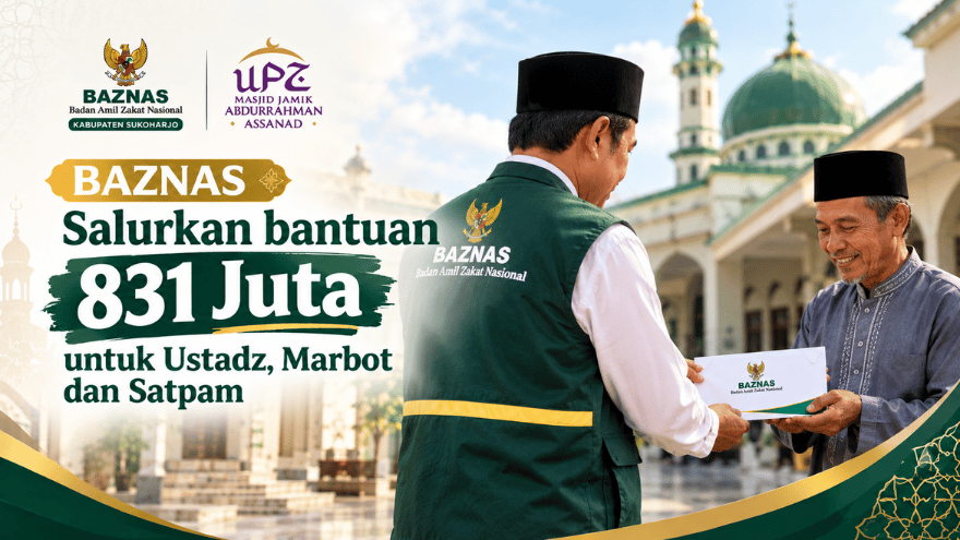 Aktifis Masjid Abdurrahman Assanad Baznas Sukoharjo
