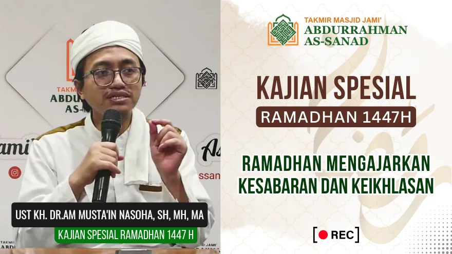 Kajian 260314 Kajian Spesial Ramadhan Ust Kh Dr Mustain Nasoha Ma Alhafidz