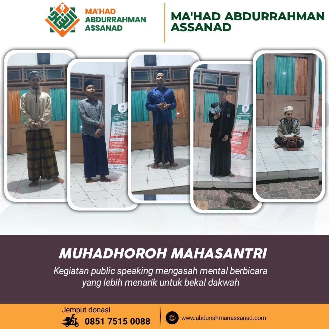 Mahad Mahasantri Muhadhoroh