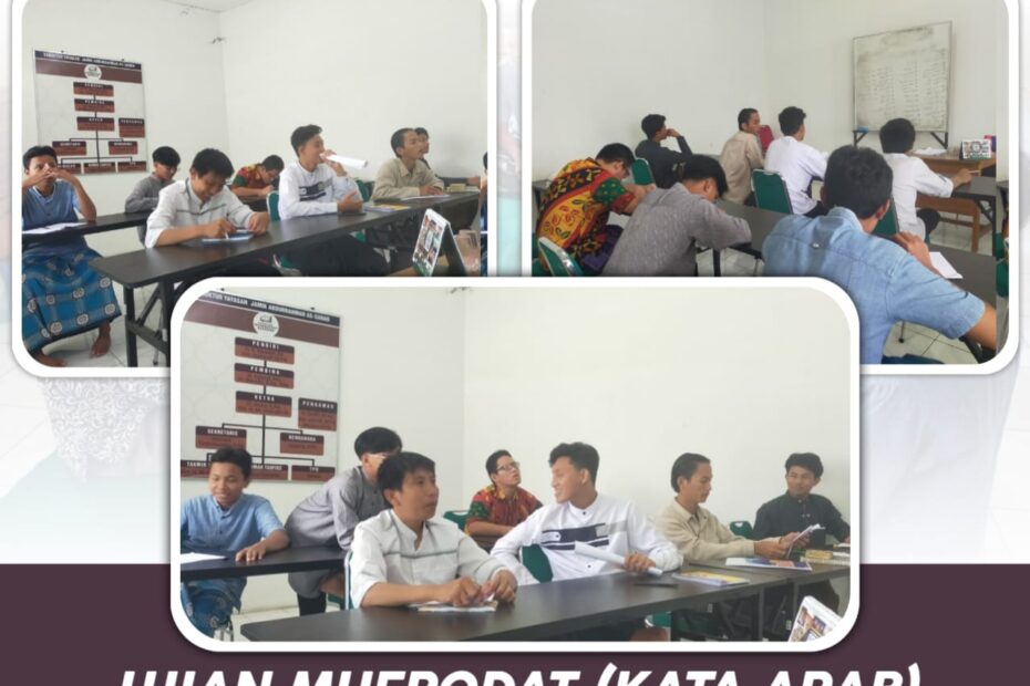 Ujian Mufrodat Mahasantri Pesantren: