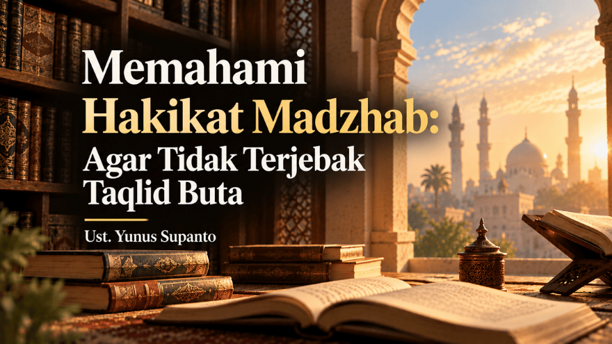 Memahami Hakikat Madzhab Ust Yunus Supanto