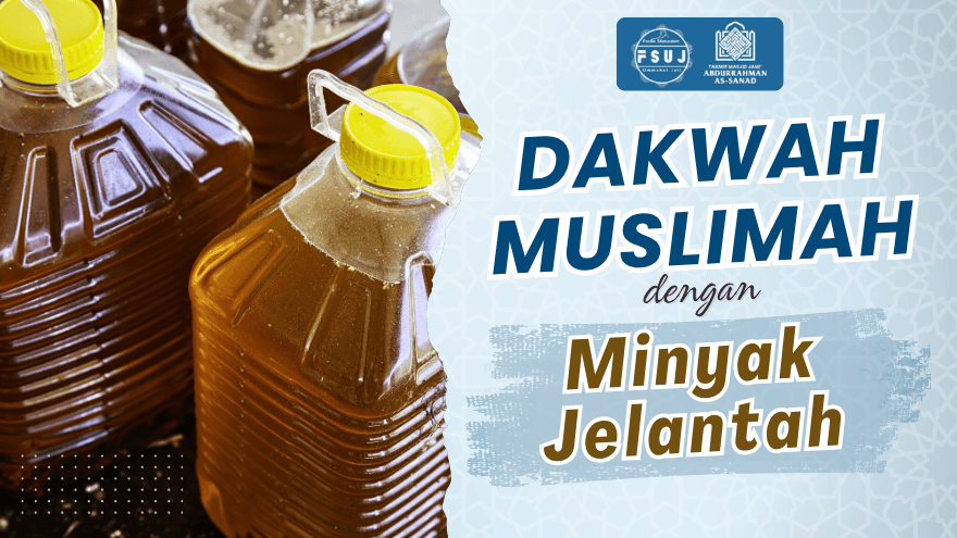 Dakwah Muslimah Donasi Minyak Jelantah