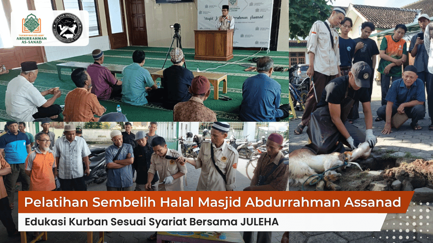 Pelatihan Sembelih Halal Masjid Jamik Bersama Juleha