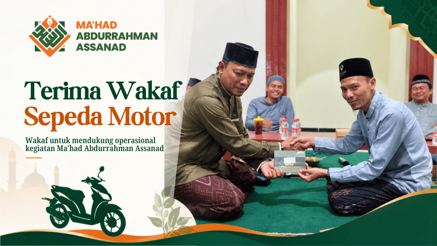 Mahad Terima Wakaf Motor