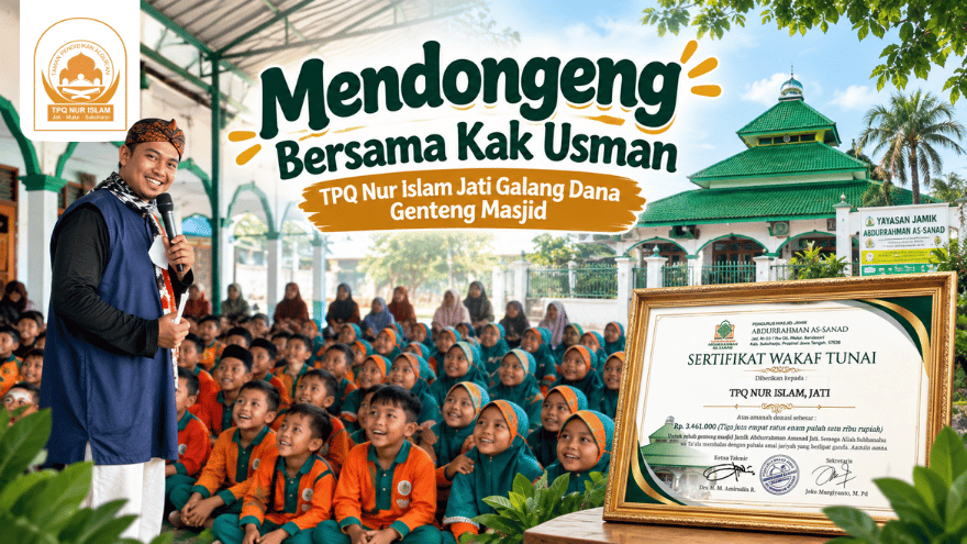 Terima Wakaf Tunai Tpq Nur Islam Jati