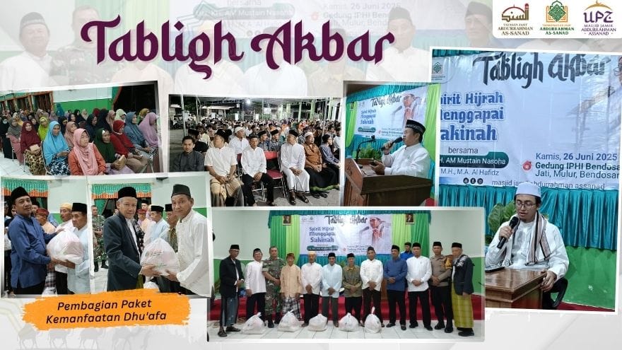2025 Tabligh Akbar 1447h Upz Pembagian Paket Dhuafa
