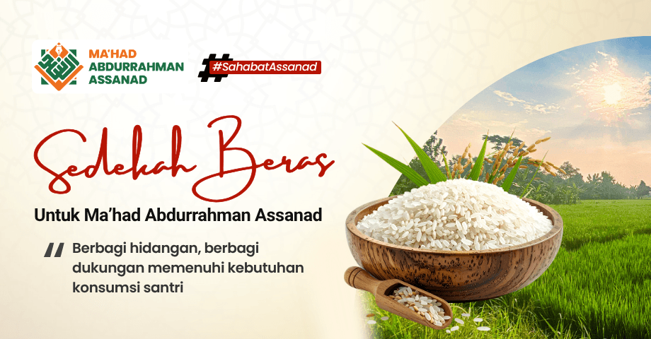 Sedekah Beras untuk Pondok